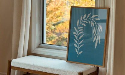 Papercut Maidenhair Fern, Poster